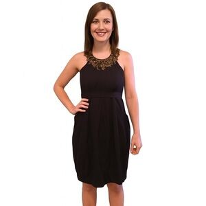 REMARK Statement Metal Coin Embellished Dress Size M